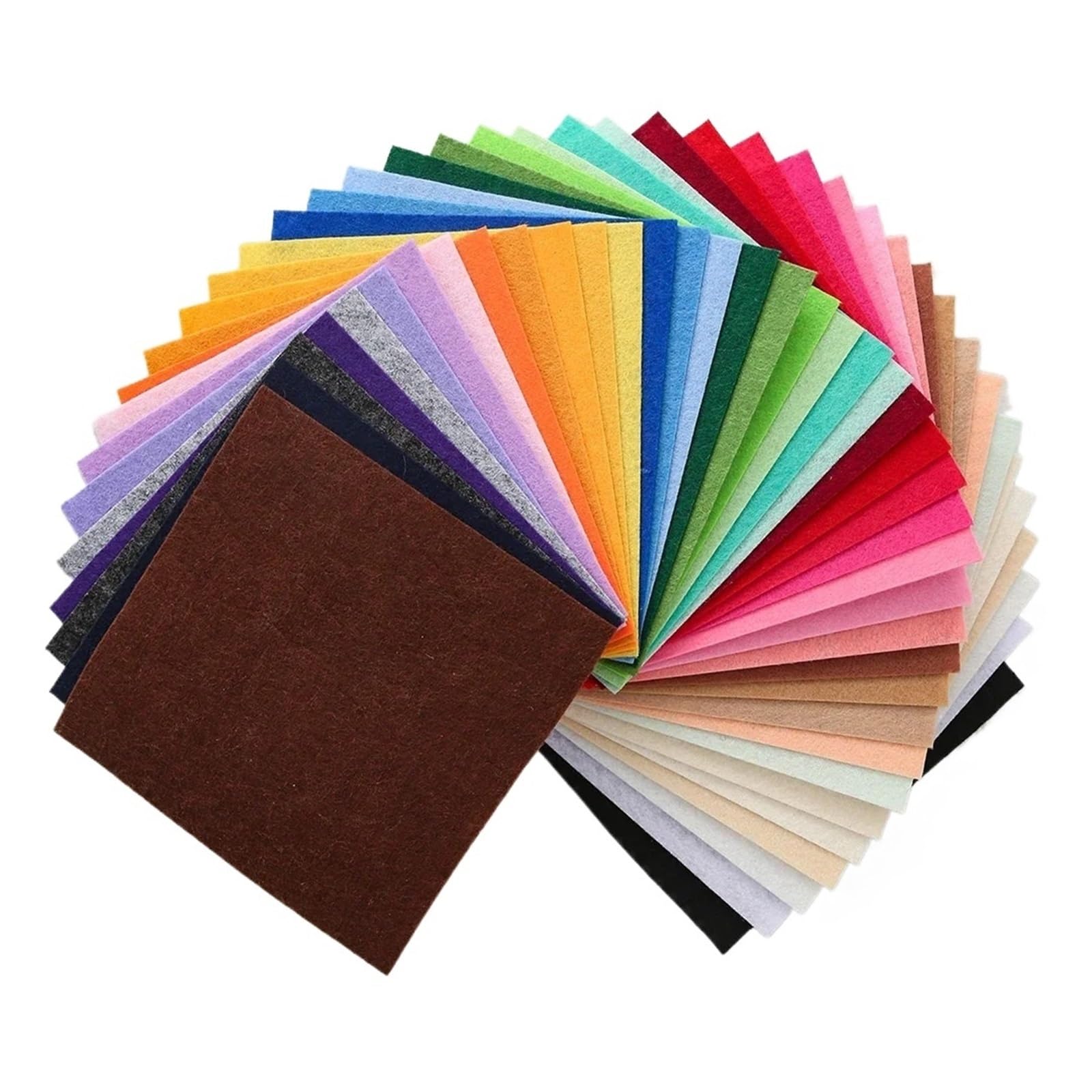 40 Stück bunte Vliesstoffe aus Filz für DIY Patchwork