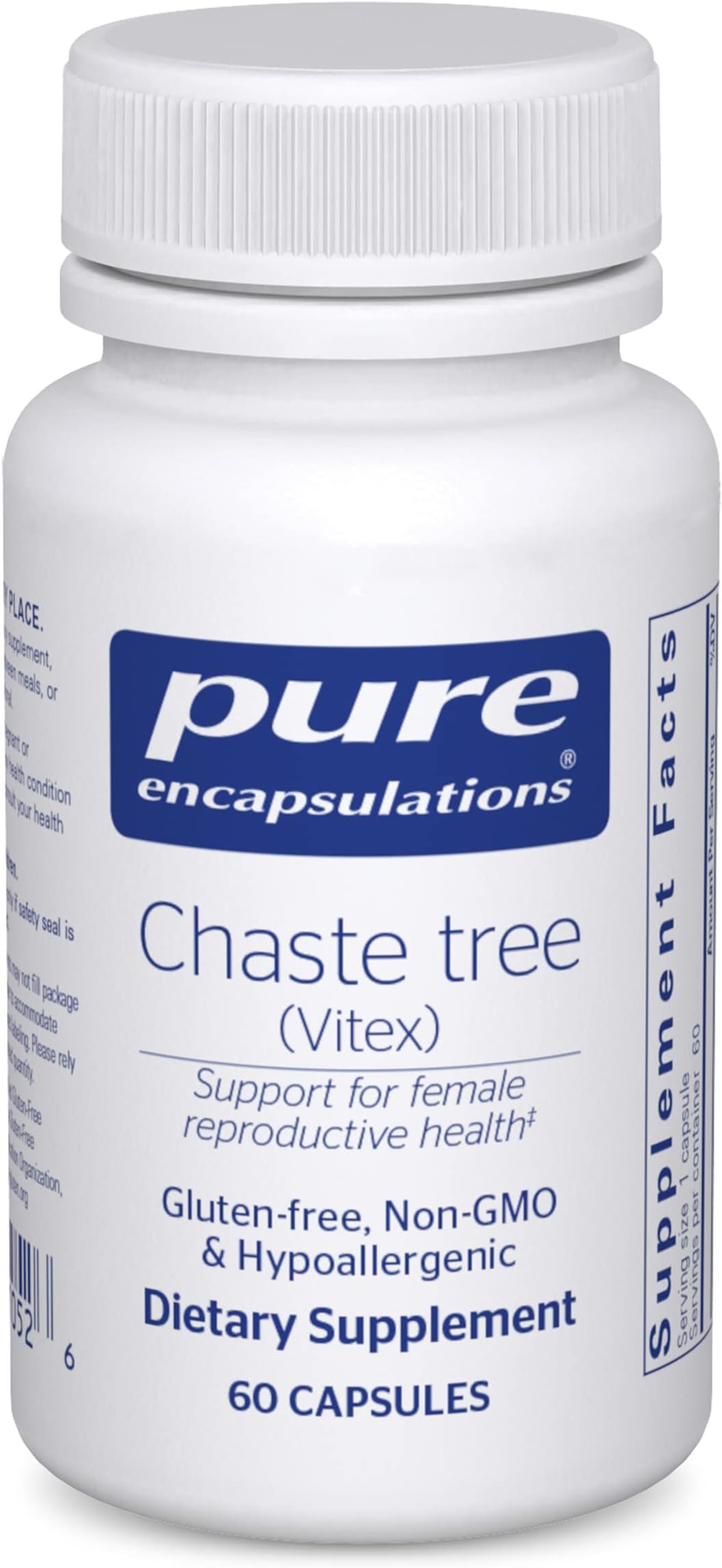 Pure EncapsulationsChaste Tree (Vitex) - Hypoallergenic Dietary Supplement to Support Female Reproductive Health* - 60 Capsules by Pure Encapsulations