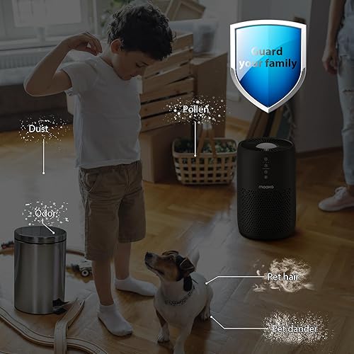 Miniatura 7 de MOOKA Filtro de repuesto HEPA H13 con certificado oficial compatible con purificador de aire EPI153