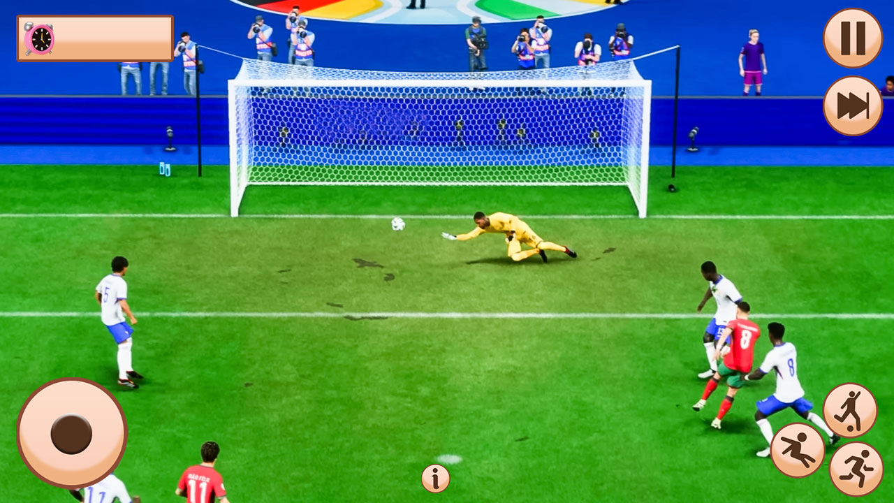 リアルなサッカーの楽しいリーグ ドリーム ワールド カップ ゲーム