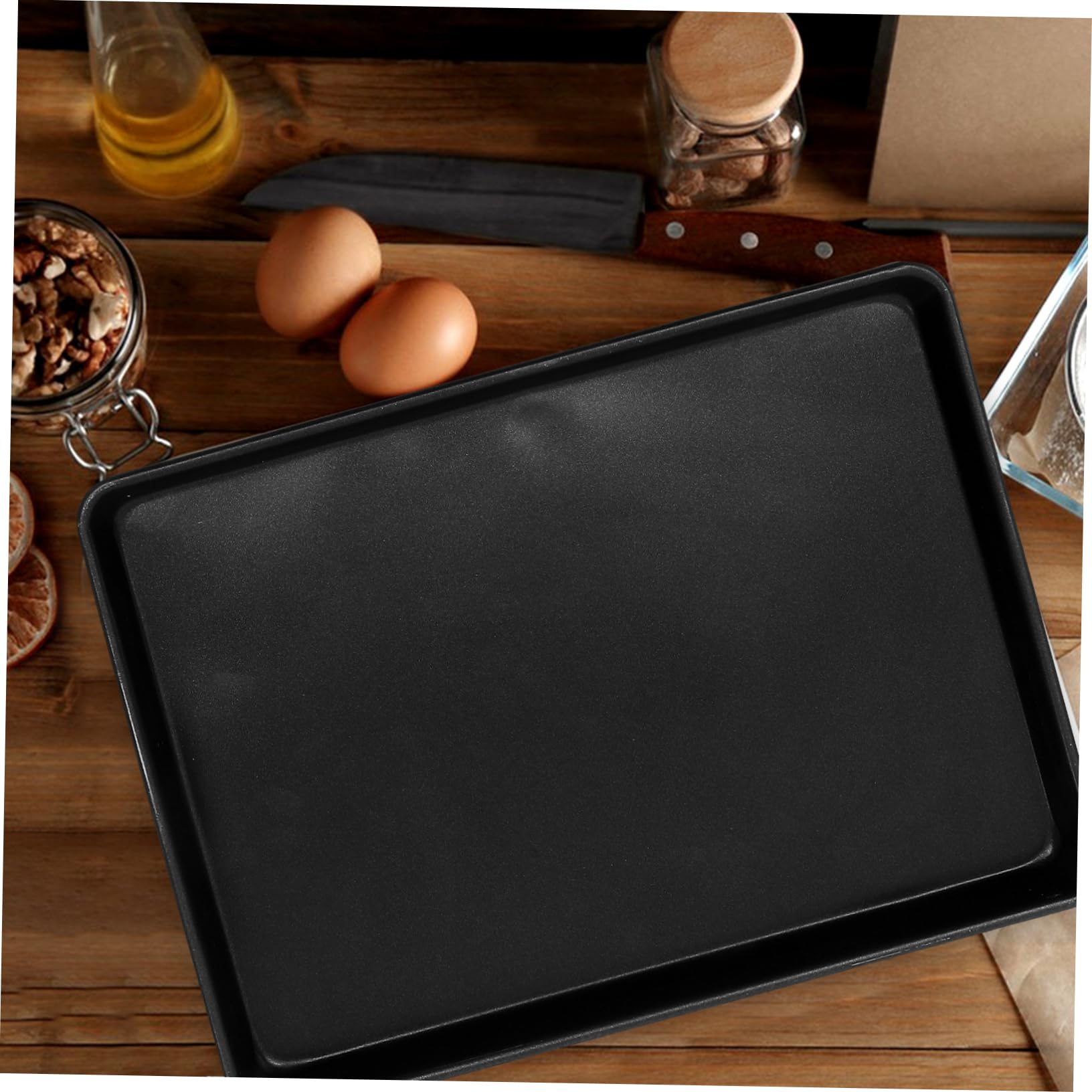 Negra para Hornear de Aleación de Aluminio Bandeja Rectangular