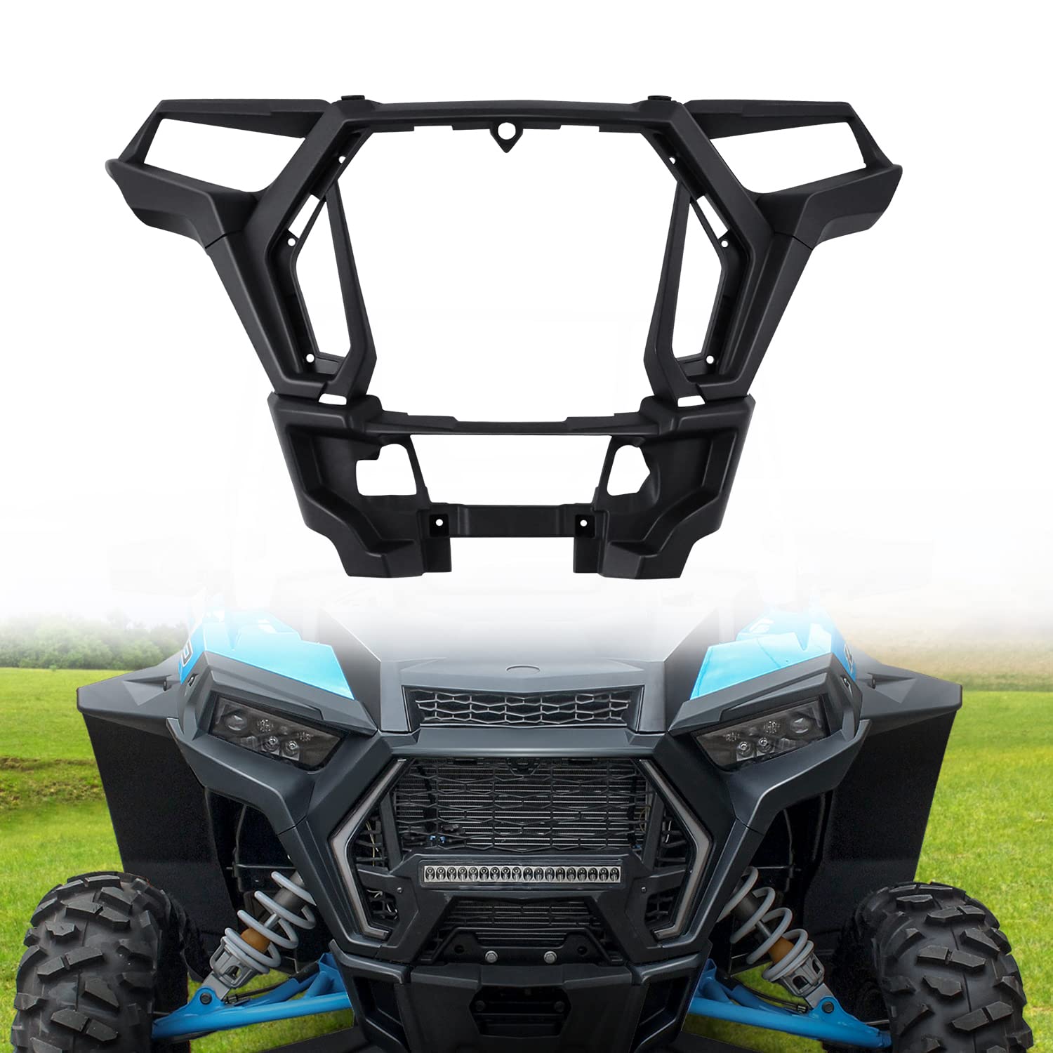 Amazon.com: CUSAUTV Front Fascia Compatible with Polaris RZR XP