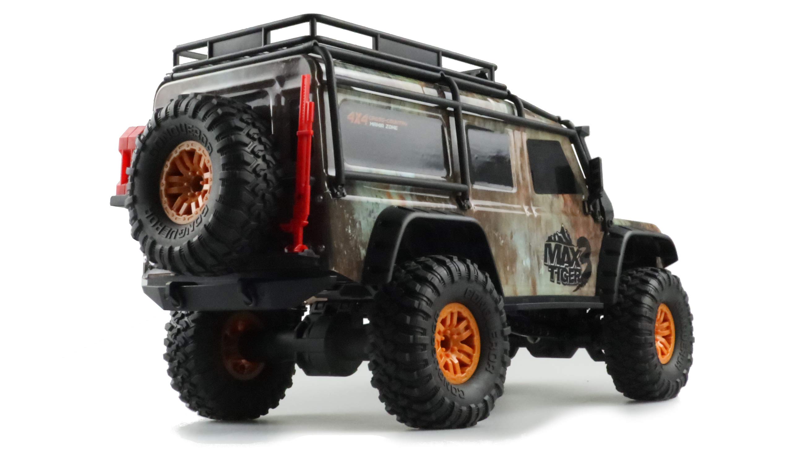 Amewi Dirt Climbing SUV Crawler 4WD 1:10 RTR, Negro RC Control Remoto