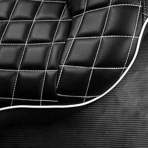 Miniatura 4 de Motocicletas Two Up Rider asiento de pasajero delantero y trasero Cafe Racer asientos para Harley Sportster XL 883 1200 2004-2023