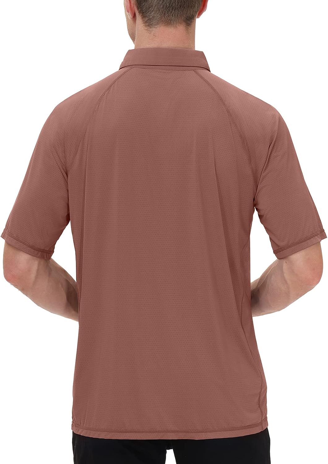 Corna Men's Golf Polo Shirt Moisture Wicking Performance Long and Short Sleeve Outdoor Sport Shirts Quick Dry : Sports & Outdoors