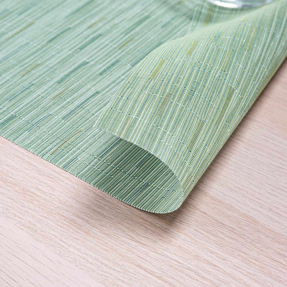 Chilewich レア グリーン テーブルセンター 48 x 140 Chilewich レア