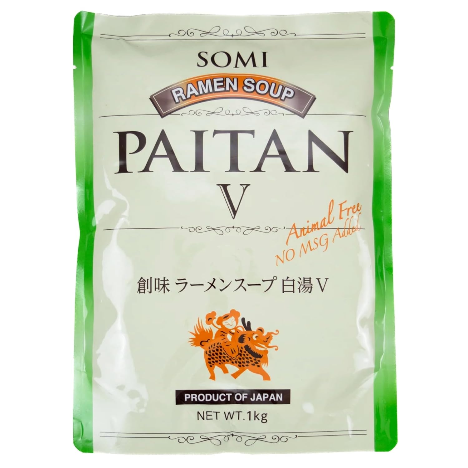 Japanese Vegan Paitan Ramen Soup Stock Base - 2.2 lbs (1 kg) - for Ramen Broth, Fried Rice, Stir Fry, Professional Grade Umami Stock