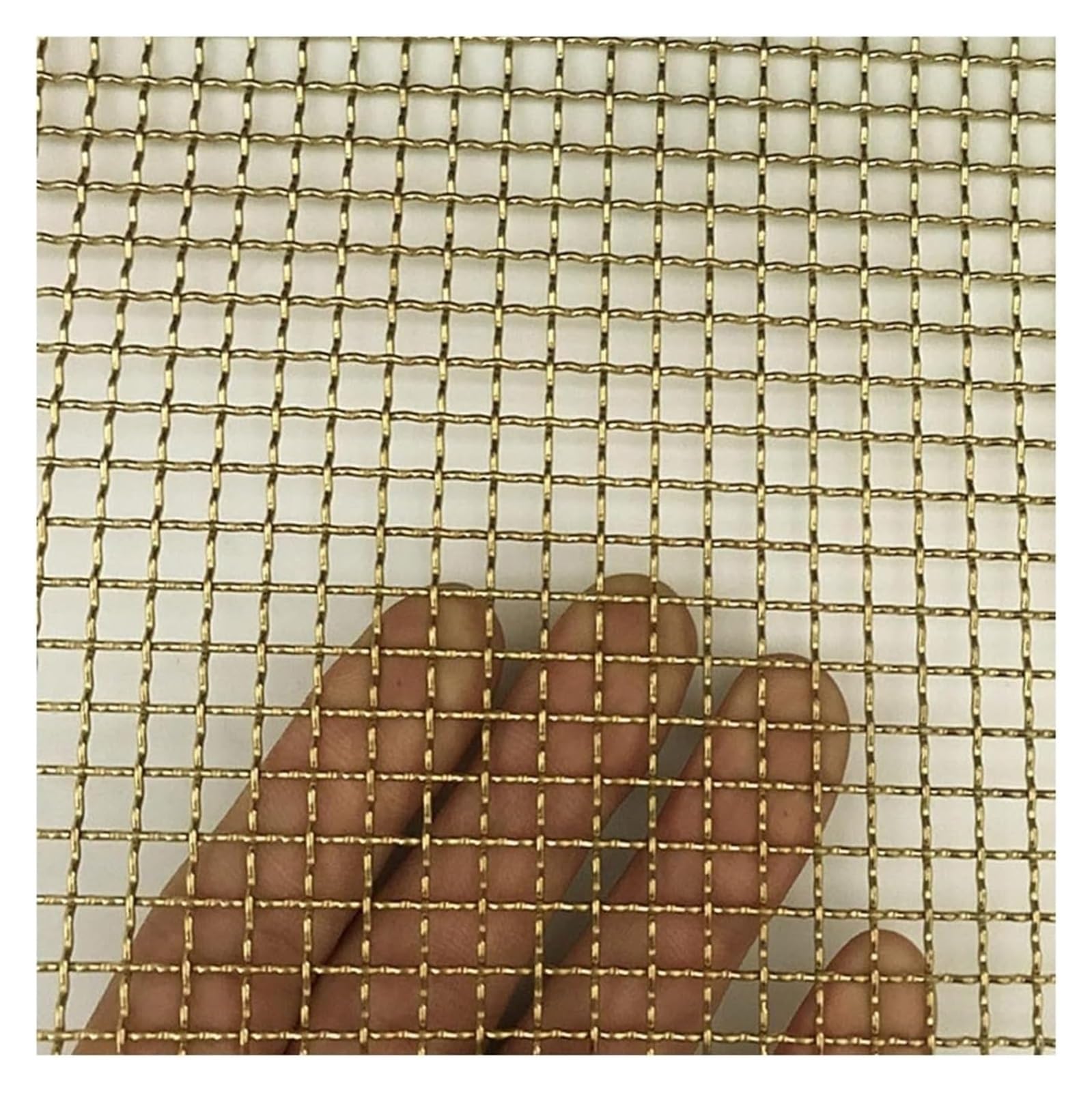 Brass Mesh Screen 20-200 Yellow 1x1m(Brass 150mesh)