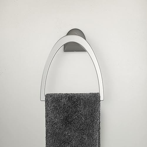 Miniatura 2 de Pfister Karci - Toallero para baño, montaje en pared, atornillado, acabado de níquel cepillado antimanchas, BRBKA0GS