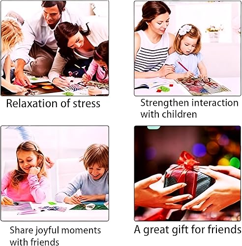 Miniatura 6 de LIULIMI Kit de Pintura de Diamantes DIY 5D Paisaje Mundial, Arte de Diamantes de Las Vegas, Kits de Pintura de Diamantes, Arte de Diamantes Redondos