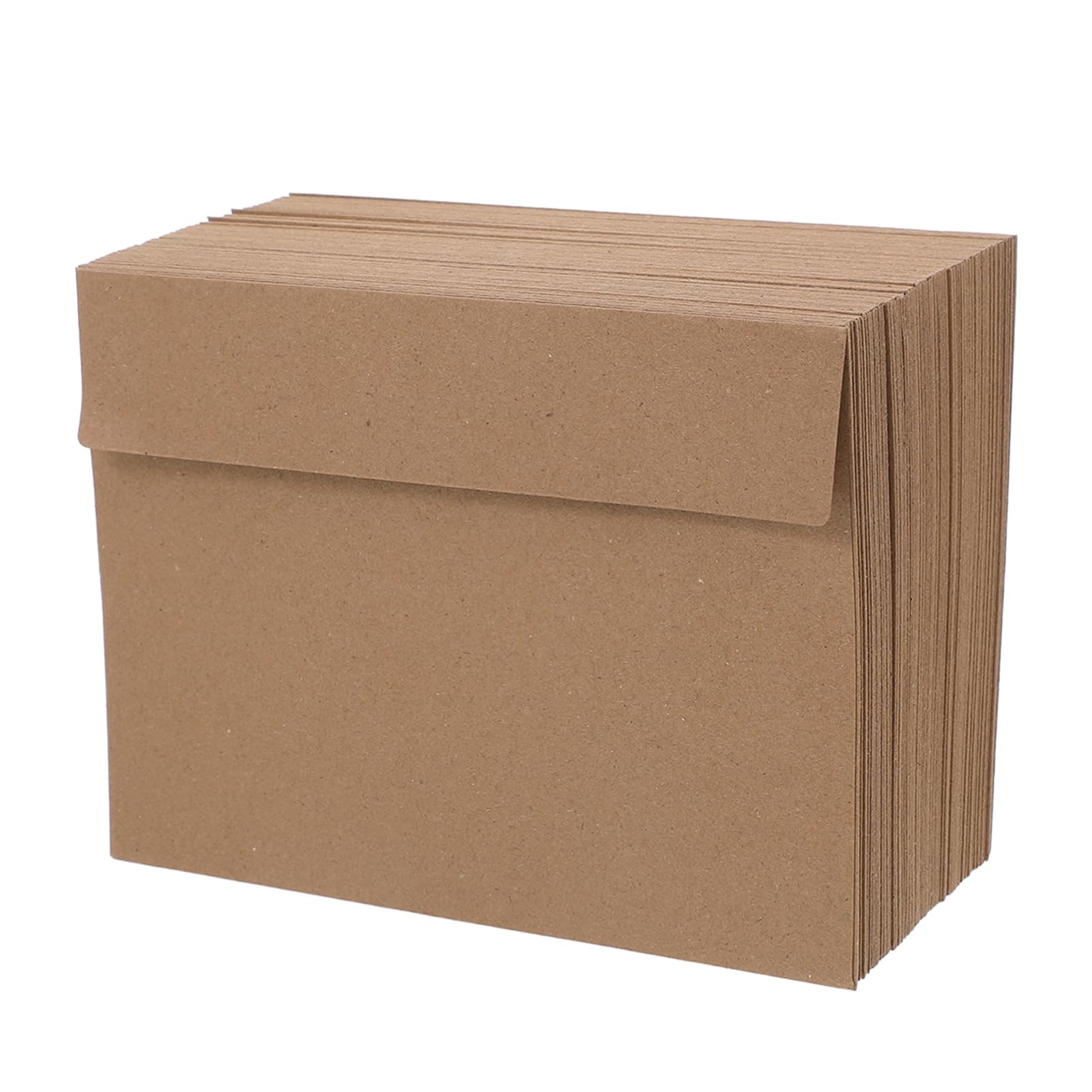 100 piezas Sobres Kraft Autoadhesivos Estraza para Invitaciones Bodas y Tarjetas de Agradecimiento