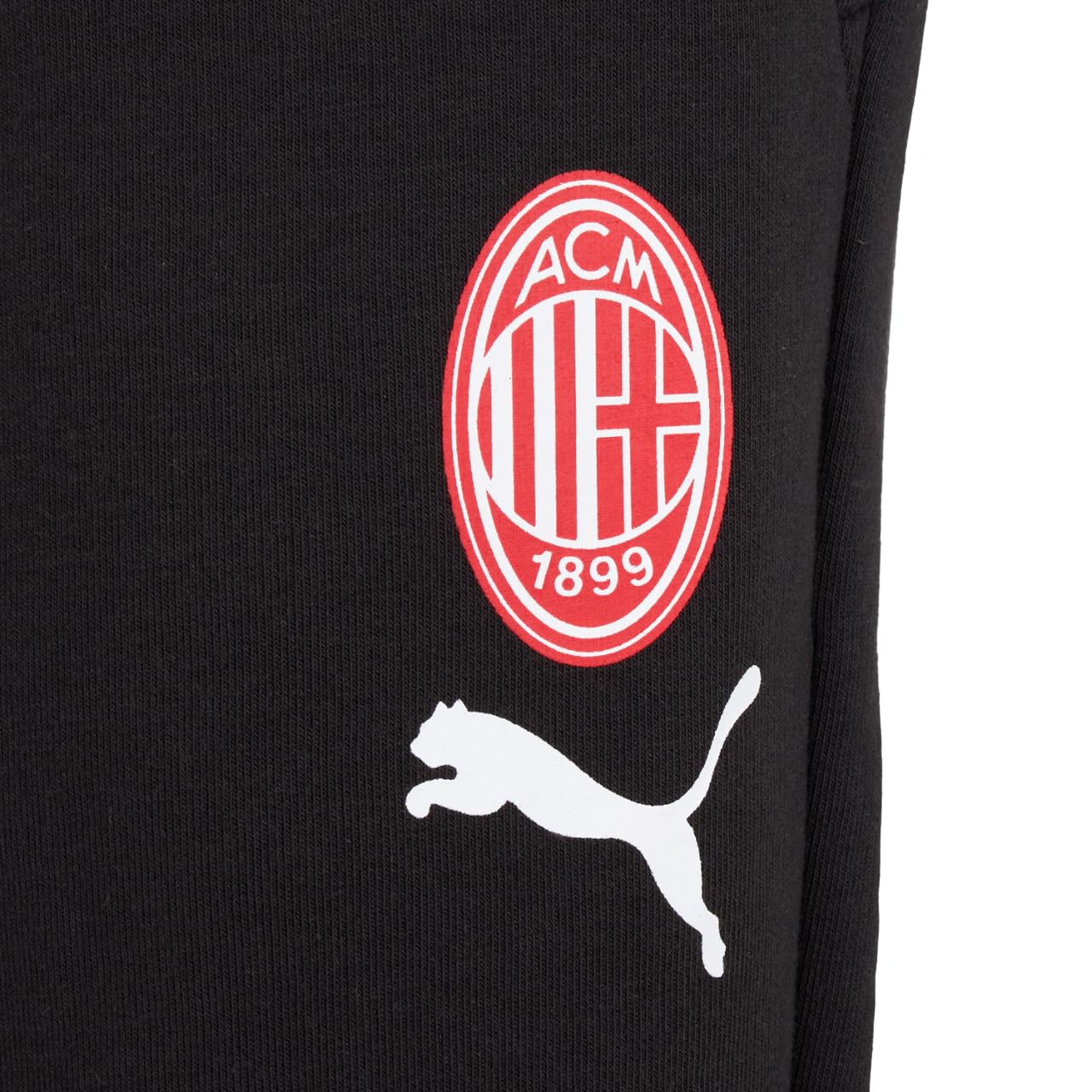 AC Milan Unisex Trainingsanzug mit A.C. Logo Offizielles Produkt von Milan und Puma Pantaloni Ftblculture