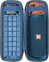 Vista 18 de co2CREA Funda de viaje rígida de repuesto para JBL Flip 7 Flip 6 FLIP 5 Altavoz Bluetooth portátil impermeable (estuche gris)