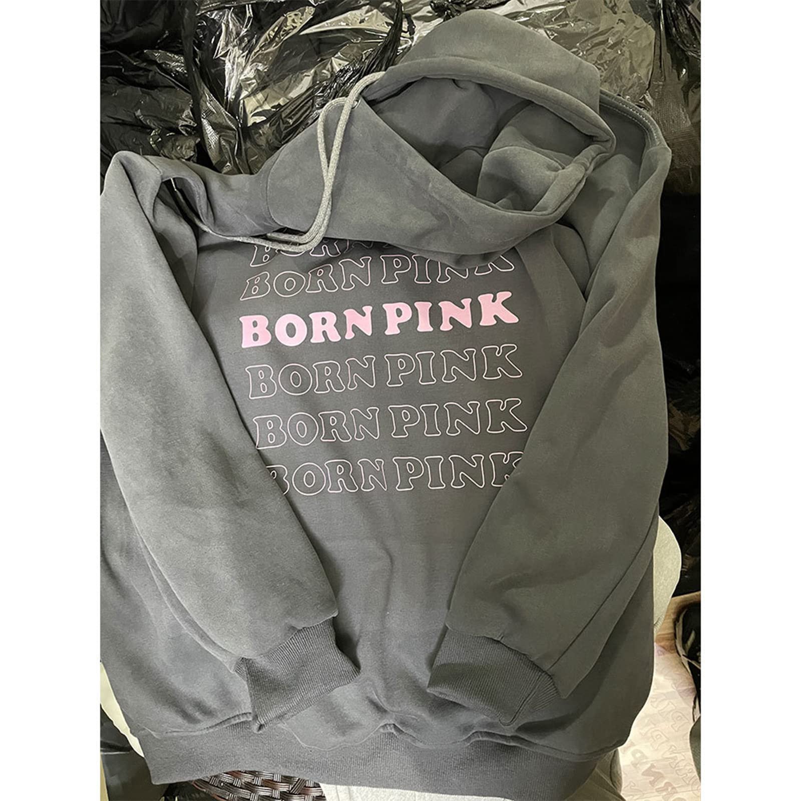 Amazon.co.jp: PANHUI BLACKPINK パーカー ブラックピンク Pink Venom