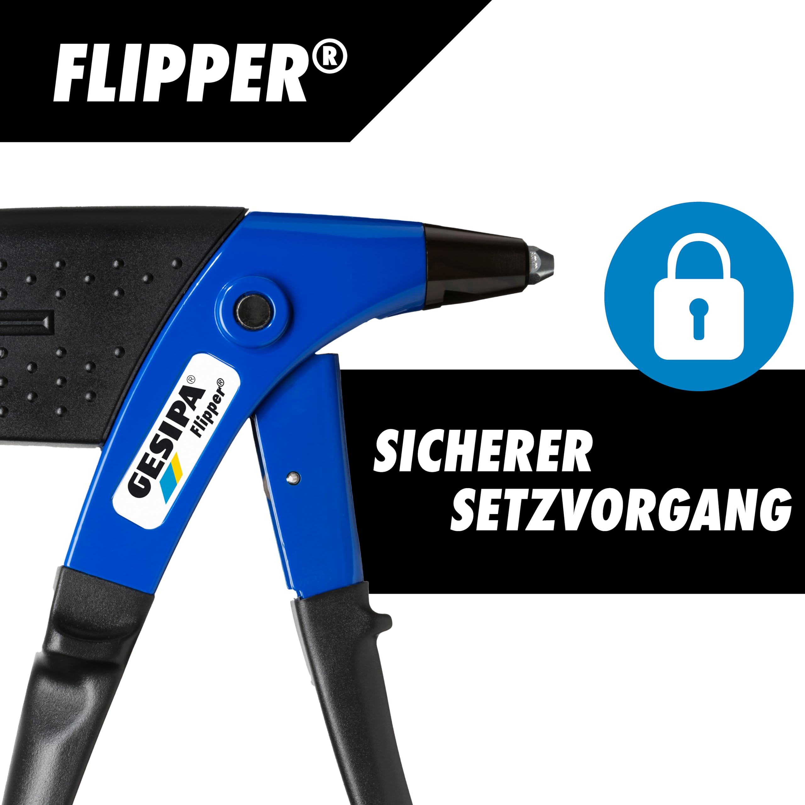 Handnietzange Flipper Gesipa