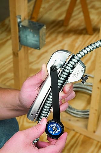 Miniatura 16 de IDEAL Electrical 35-782 Sir Nickless Blindado Cortador de cables - Cortador de cable giratorio de metal con perilla de mango. Herramientas