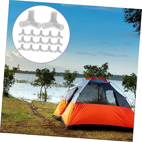 Miniatura 8 de Happyyami 40 Pcs Tent Joint Greenhouse Pipe Canopy Parts Replacement Carpas Pipe Fittings for Tent Canopy Fittings Tent Fittings for Frame Canopy