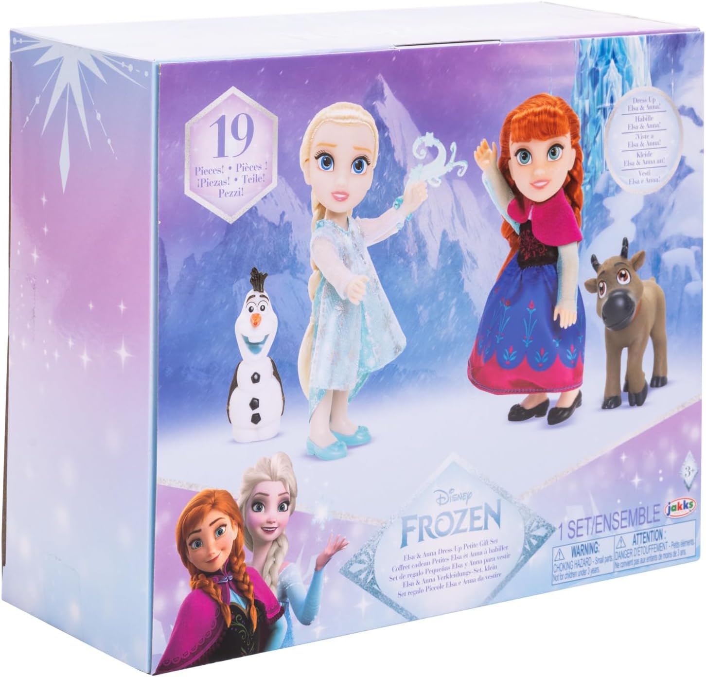 Disney Frozen Elsa & Anna Extra Fashions Petite Gift Set [Amazon Exclusive]