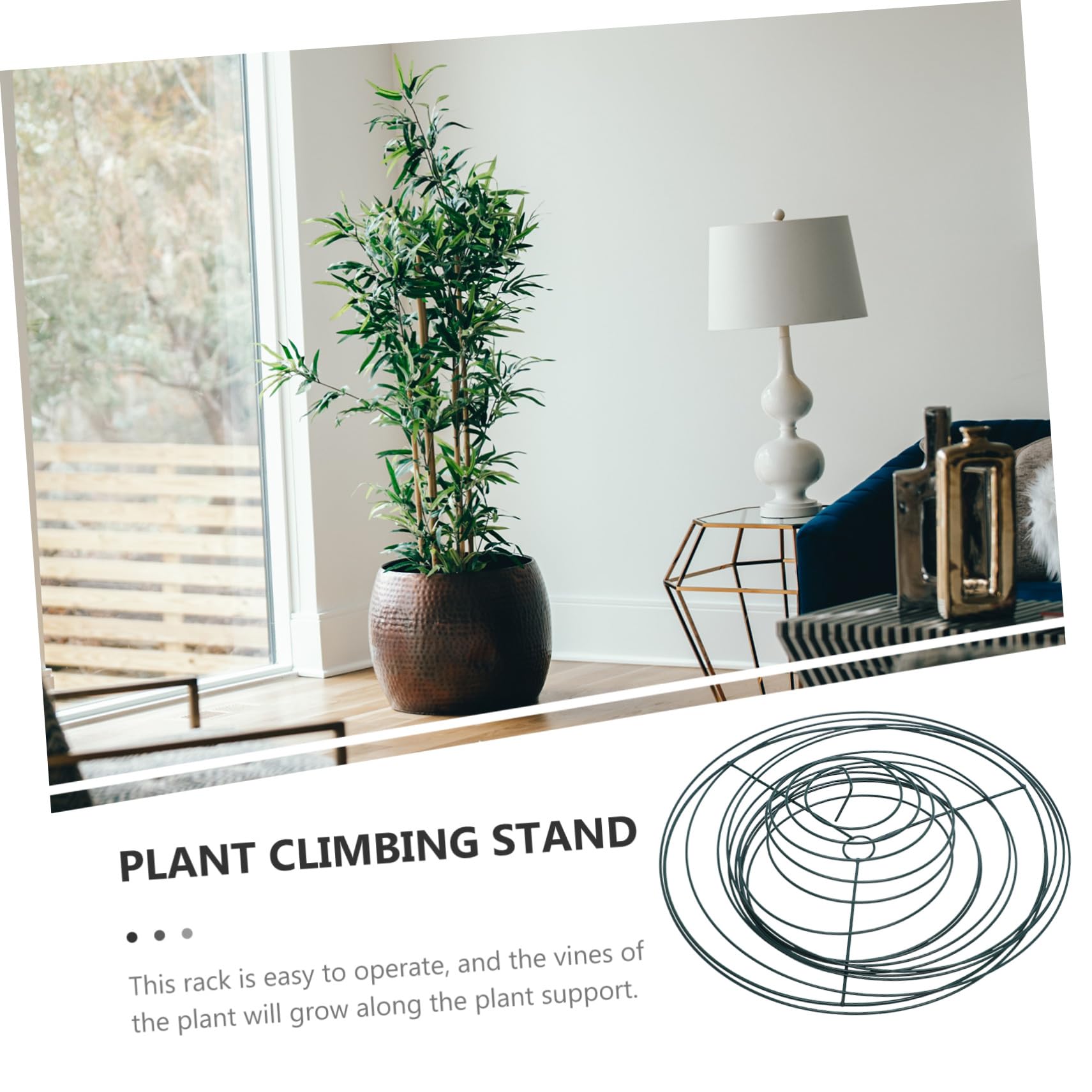 2 Stück Edelstahl Spiral Pflanzenstütze Stabiler Rankstab für Kletterpflanzen Tomaten und Gemüse Wetterfest Platzsparend für Garten Balkon und Blumentopf