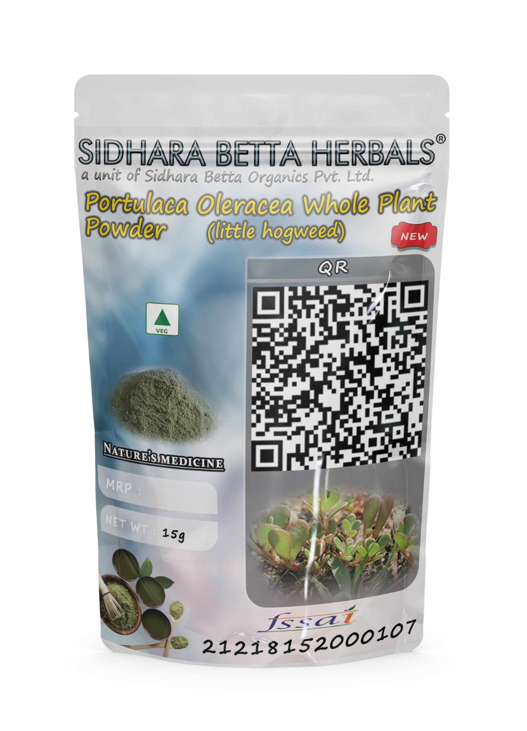 SIDHARA BETTA HERBALS Portulaca Oleracea Whole Plant Powder | Little Hogweed Powder | Portulaca Oleracea Powder | Common Purslane Powder |Pack Of 1| (B0BZLV2YFC) Amazon Price History, Amazon Price Tracker