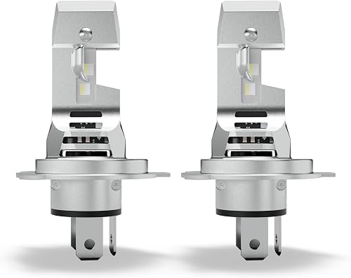 OSRAM Night Breaker LED Speed H4 450, LED High and Low Beam with Road Legal, up to 450% More Brightness, 6000K, Quick Installation, No Mechanical Accessories Required, LEDEC02 Integrated - 6