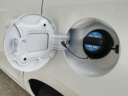 Fuel Stickers - Adhesivo E85 para tapa de gasolina, para tapones de combustible en vehículos de flotas, camiones, camionetas, calcomanías