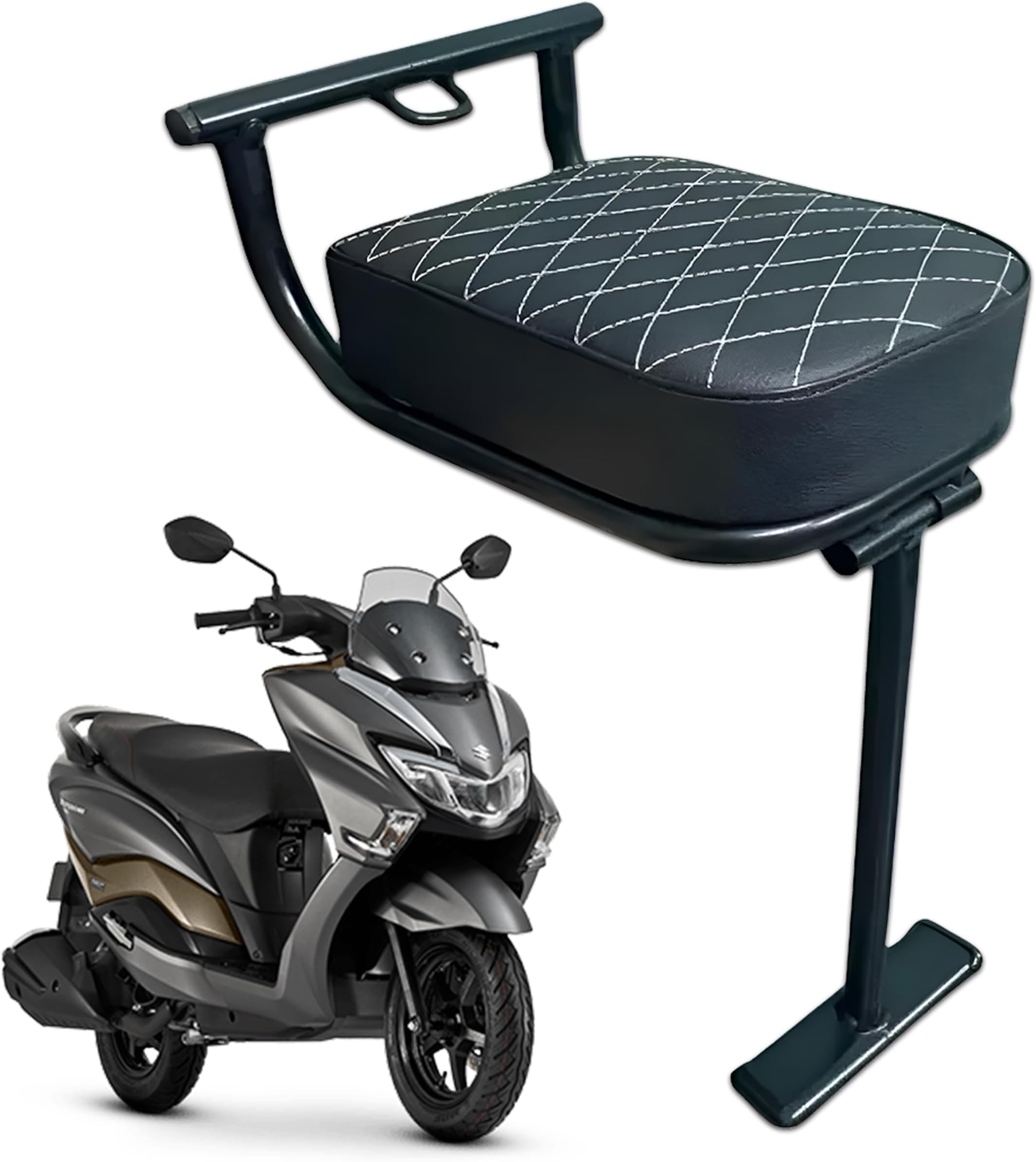 OBEROI'S TRADERS Baby Seat for Scooty | Foldable | Safety & Comfort Ride for Burgman All Variants