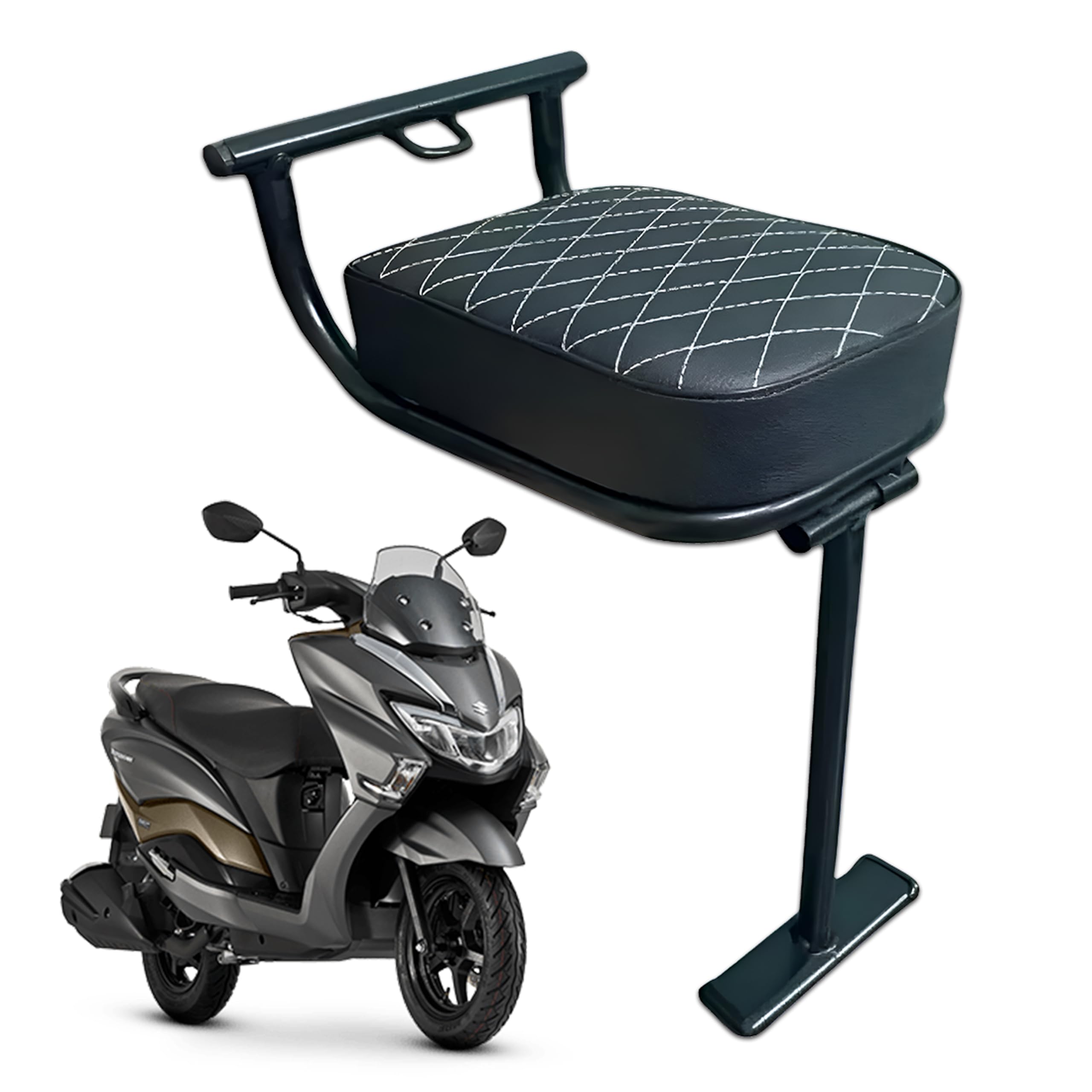 OBEROI'S TRADERS Baby Seat for Scooty | Foldable | Safety & Comfort Ride for Burgman All Variants