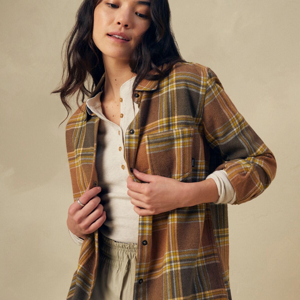 prAna Womens Golden Canyon Flannel - Image 6