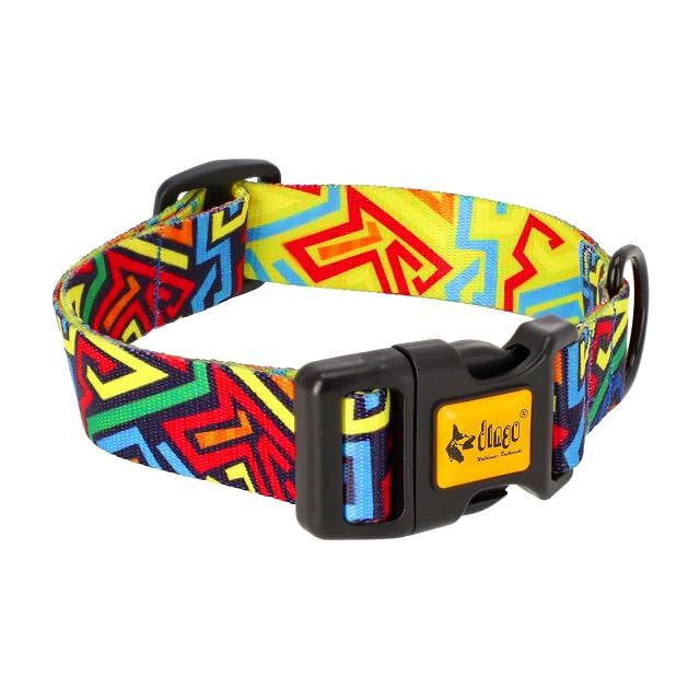 Foto 2 de 4 de Dingo 15382 - Collar de plástico impermeable para perros City Graffiti 3,0 x 60 cm (35-55 cm)