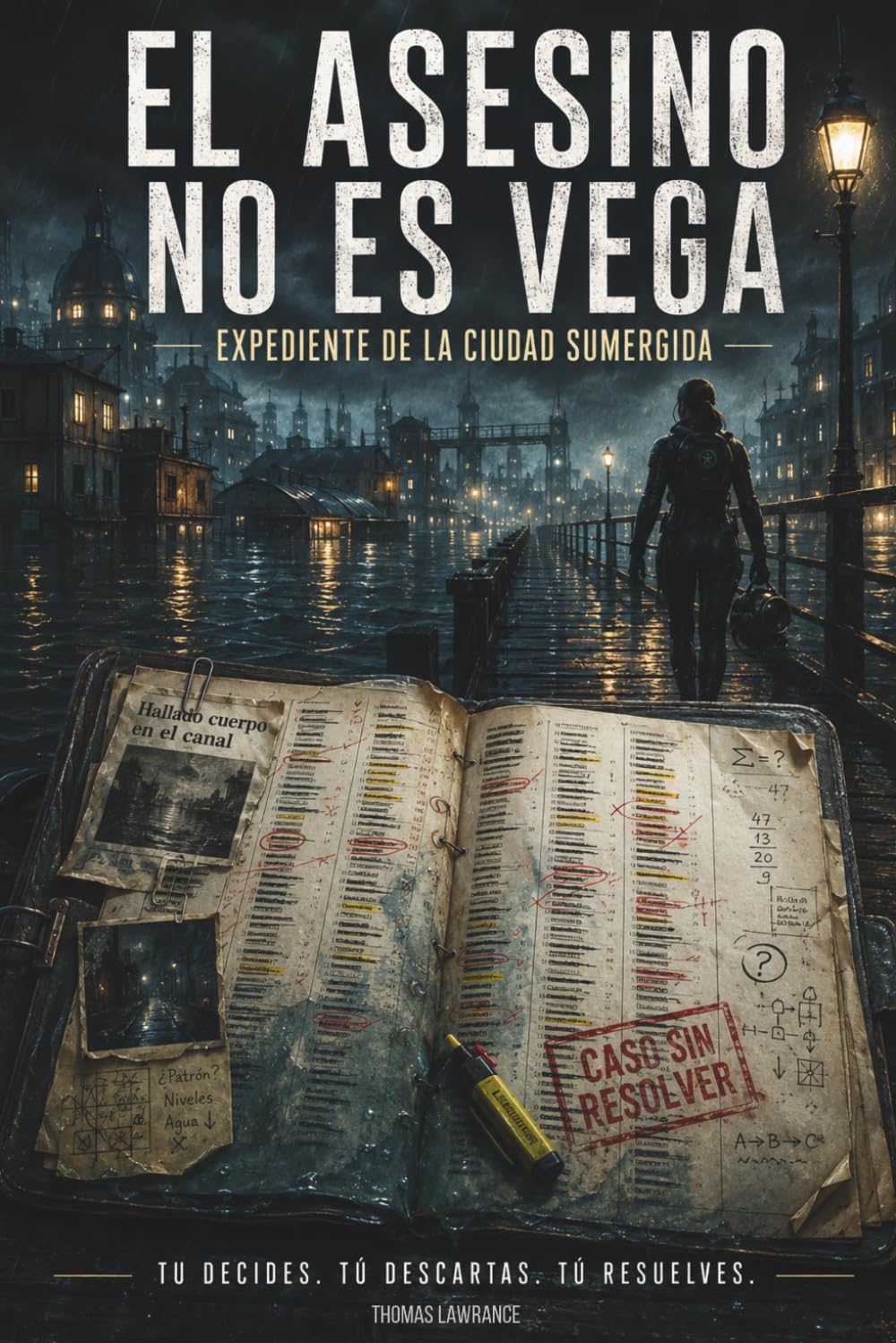El Asesino no es Vega. Busca al Asesino entre más de 45.000 sospechosos: Resuelve el enigma y descubre quien es el criminal a partir de 18 pistas. ... Encuentra al culpable como el mejor detective