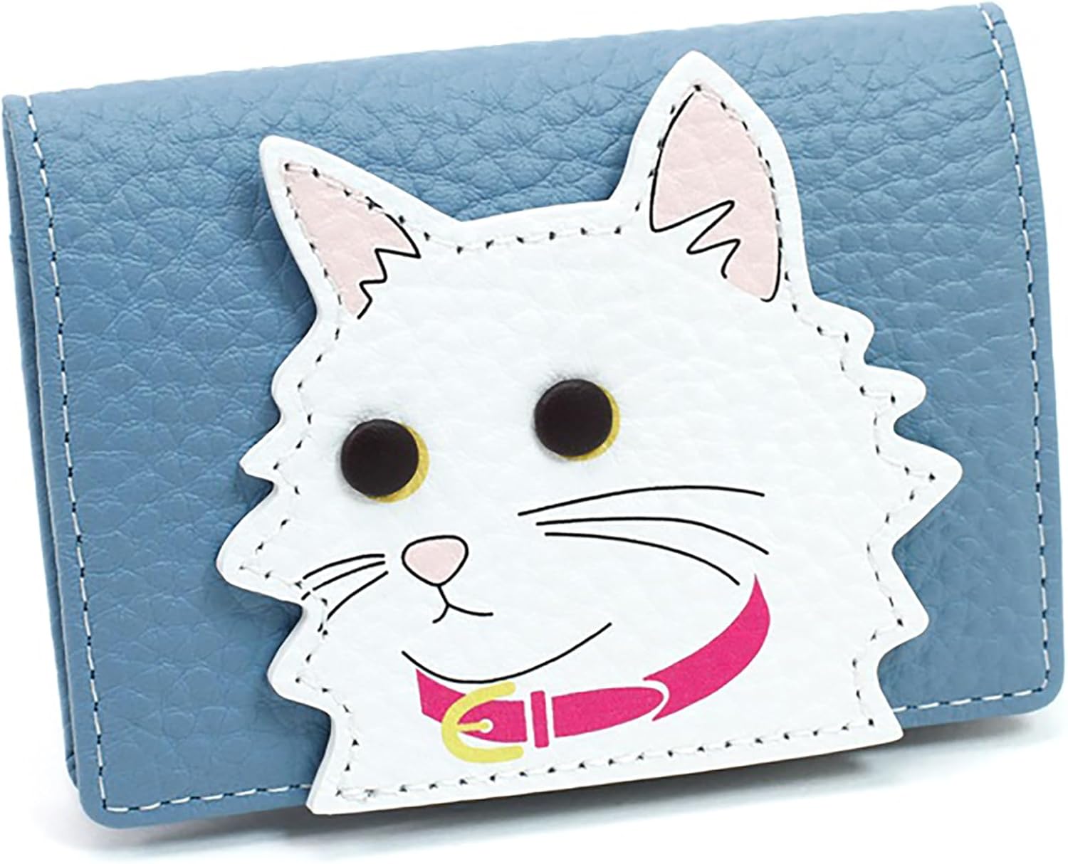 キタムラ　ケース　ネコ　ロシアンブルー　小銭入れ Amazon | [キタムラ] ねこちゃん 小銭入れ PH0748 レディース ブルー