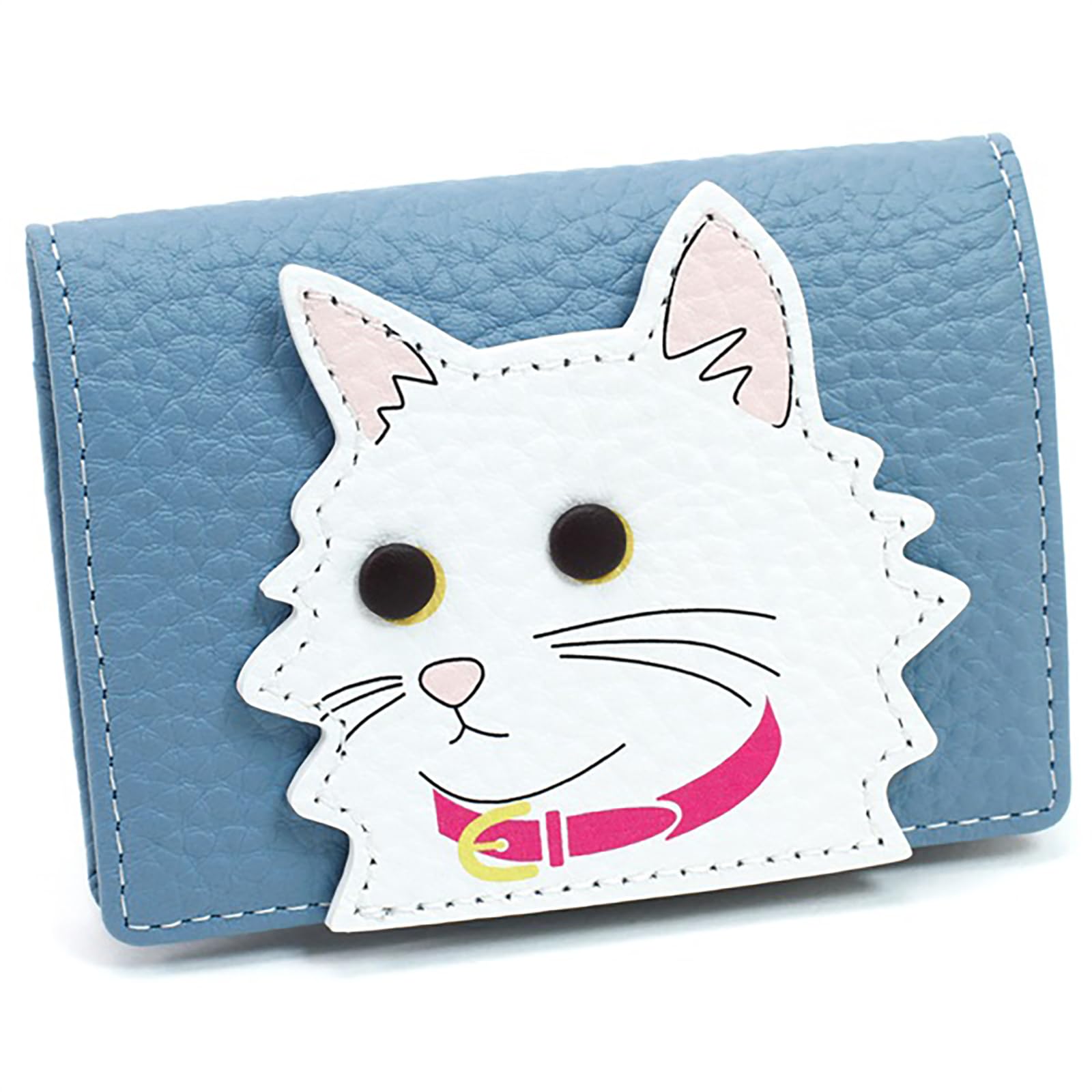キタムラ　ケース　ネコ　ロシアンブルー　小銭入れ Amazon | [キタムラ] ねこちゃん 小銭入れ PH0748 レディース ブルー