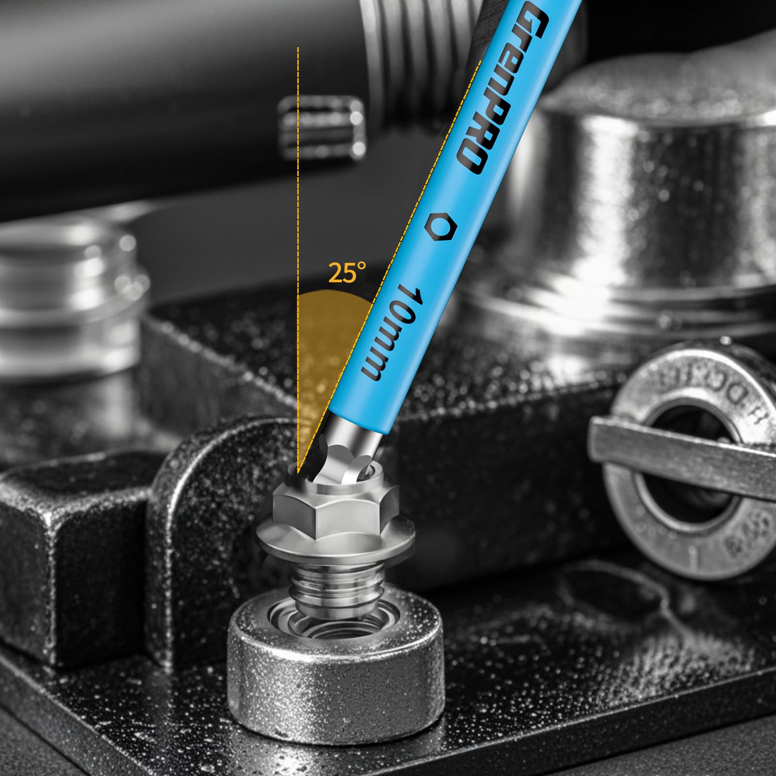 GRENPRO 22PC Allen Wrenches - Metric & SAE Hex Key Set -4
