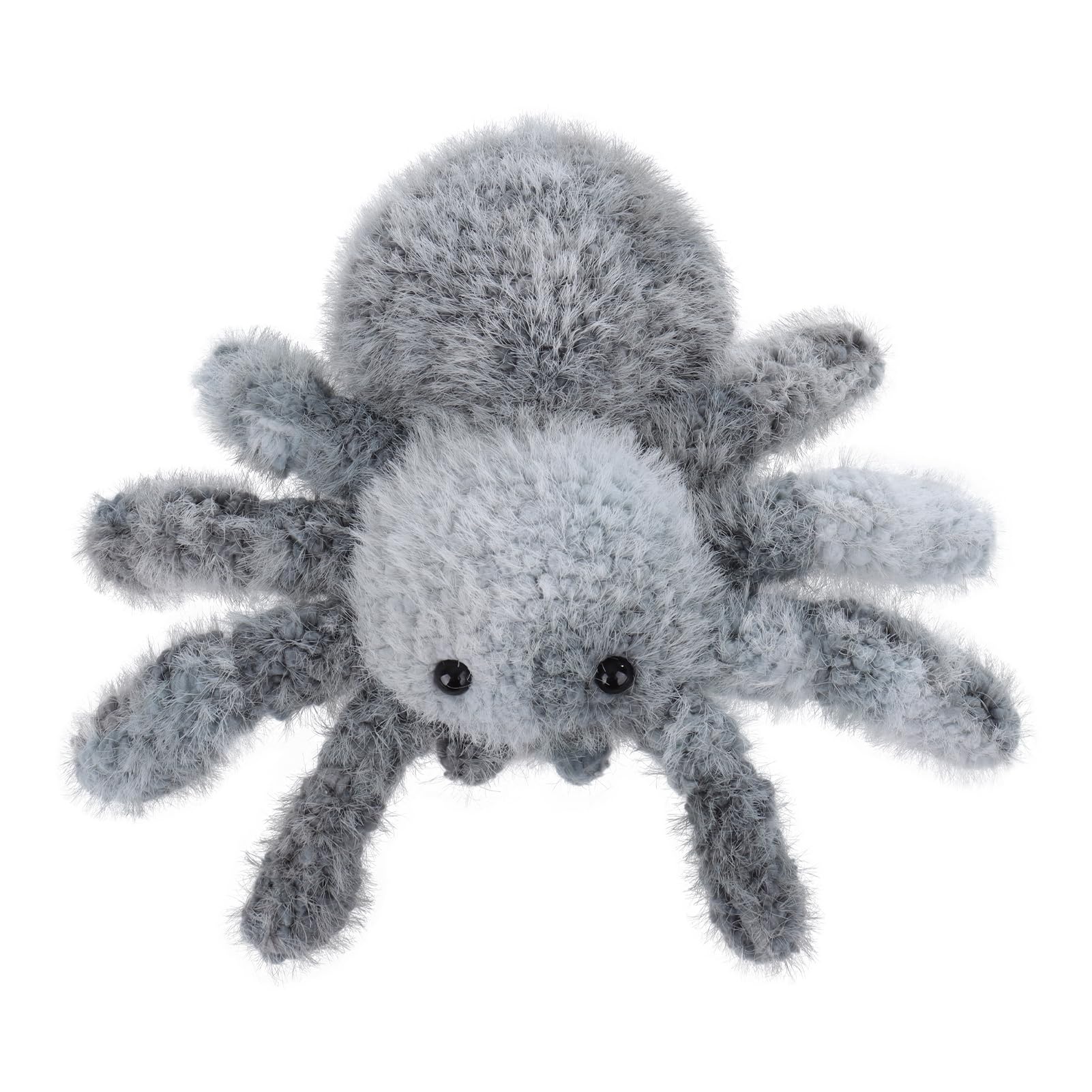 VOSSOT Plüsch Spinne 20cm - Niedliches Kuscheltier Für Halloween & Grusel Deko