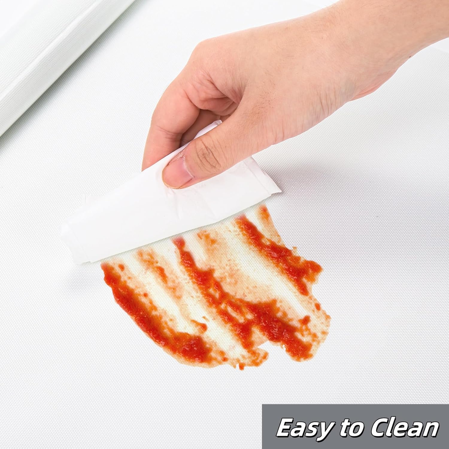 16 In x 8 FT Silicone Baking Mat Roll, Non-Stick Pastry Mat, Cut to Any Size, Heat Resistant Food Grade Silicone Dough Rolling Mat, Reusable Air Fryer Liner for Pie Crust, Pizza Cookies thumbnail