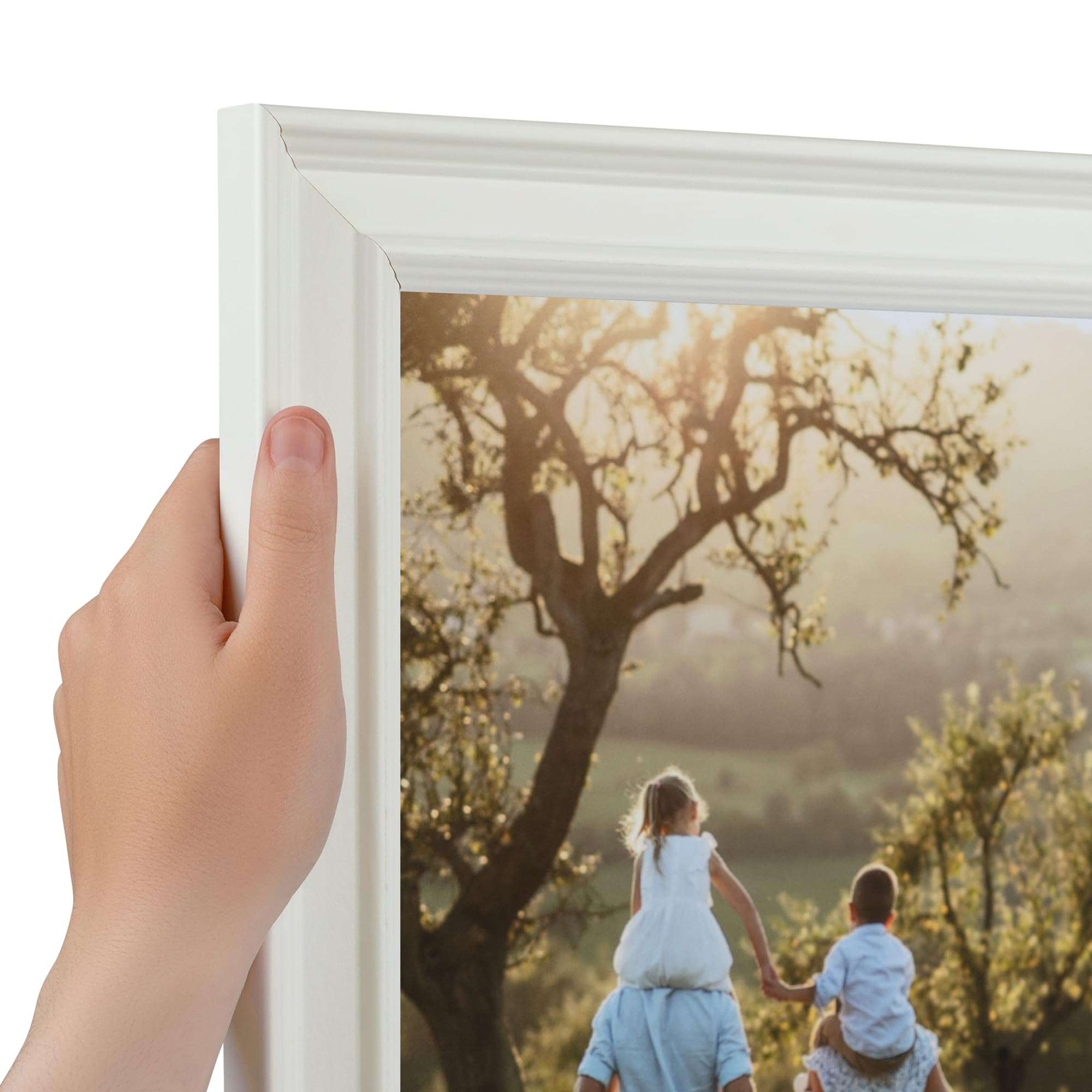Amazon.com - ArtToFrames 12x24 Inch White Picture Frame, This 1.50