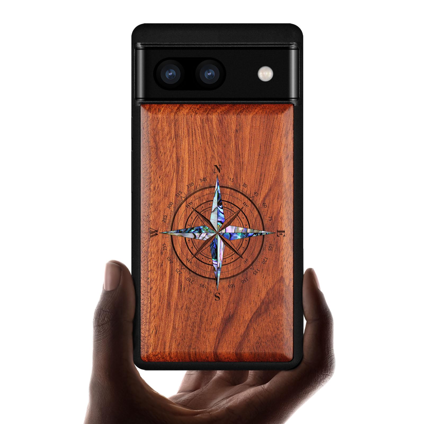 Coque Rigide En Bois Pour Google Pixel 6a - Marque Kwmobile, Protection élégante