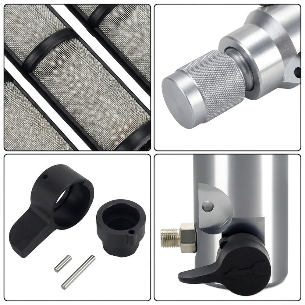 Edelstahl Saugfilter Set 3/4 Zoll mit Rückschlagventil