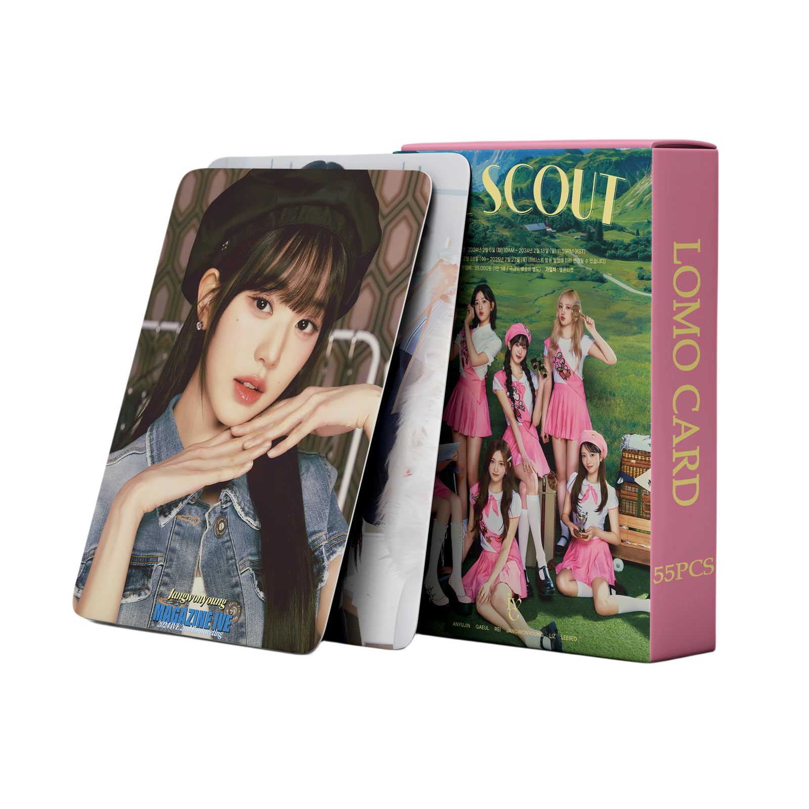 ive kpop new album scout Photo Cards 55pcs I'VE ive NewAlbum scout