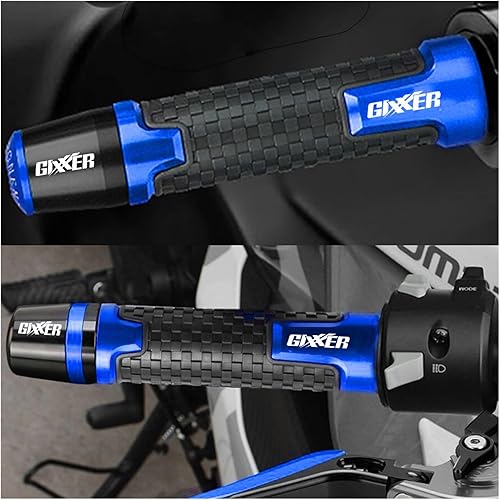 Miniatura 7 de for Suzuki GIXXER 150 250 155 Sf Gixxer 250F Motorcycle Handlebar Hand Grips Handle Bar End Cap Plugs