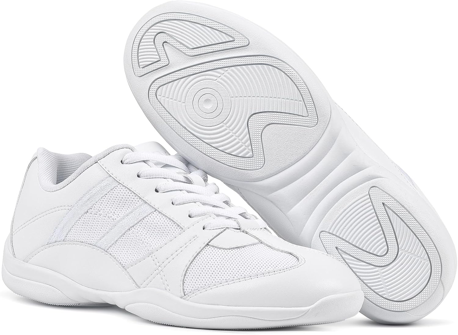 CADIDL Cheer Shoes for Women White Cheerleading Athletic Dance Shoes Girls Flats Tennis Walking Sneakers - Image 9