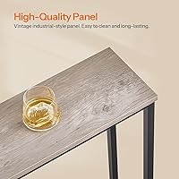 Vista 9 de HOOBRO 70.9" Extra Long Sofa Console Table with Charging Station, 2-Tier Behind Couch Table with V-Brace, for Narrow Entryway, Hallway, Living Room