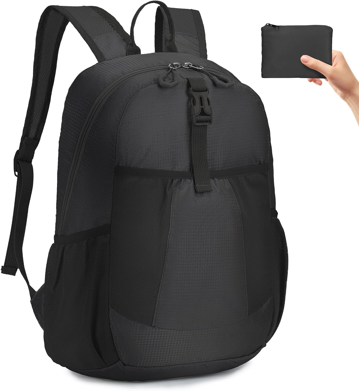 YOODI Travel Backpack 40x30x15 British Airways Jet2 Underseat Cabin Bag Waterproof Small Rucksack Foldable Ultra Lightweight Carry On Back Pack Under Seat Plane Hand Luggage for Travelling