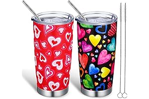 Zopeal Valentine's Day Tumbler Cups: Heartfelt Gifts for Her