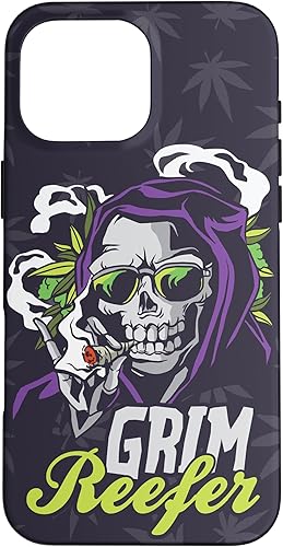 Vista 46 de iPhone 13 Cannabis Weed Marihuana Ganja Hemp Grim Reefer Smoking Gift Case