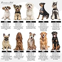 Vista 7 de Playera para perro Parisian Pet con palabras bordadas "I Love My Mommy" - 100% algodón, ropa rosa para perros - Chaleco sin mangas transpirable