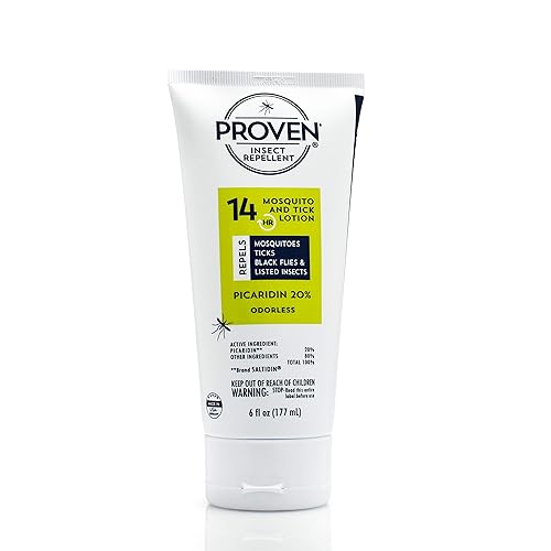 Proven Insect Repellent Lotion, Keep Mosquitoes, Ticks and Flies Off,