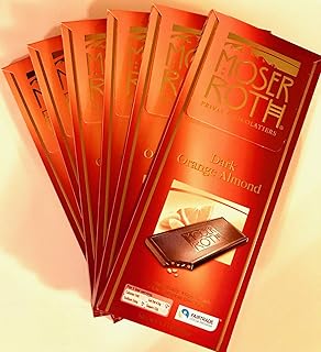 Fine Chocolate pack of 6 (6x4.4oz) -- Orange & Almond_AB