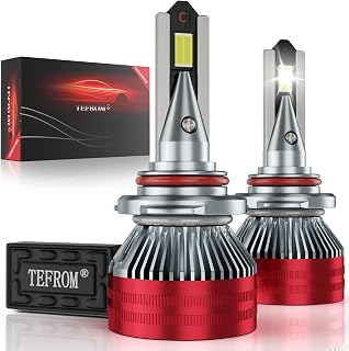 9005/HB3 LED Headlight Bulbs, 120W 36000 Lumens Super Bright LED Headlights Conversion Kit 6500K Cool White IP68 Waterproof, Pack of 2